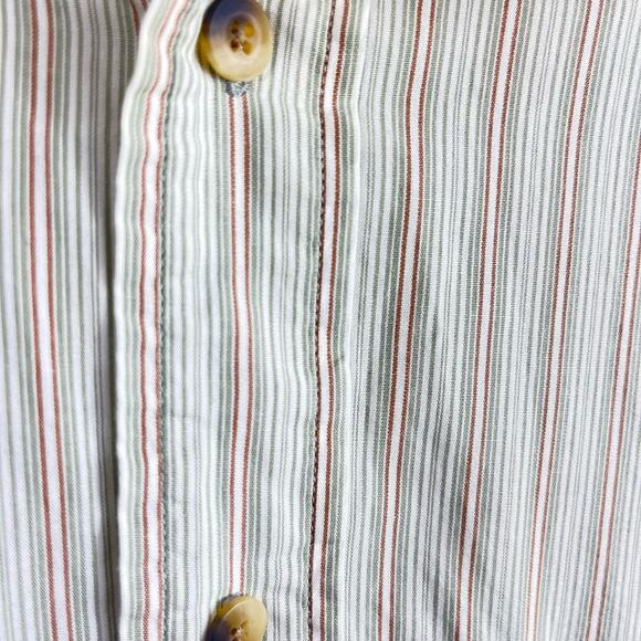 Nautica Striped Long Sleeve Button Up Shirt - Picture 8 of 8